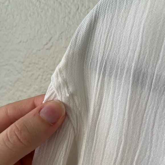 Prana Fernie Long Sleeve Button Down Shirt in White Women's Size XS - Picture 16 of 17